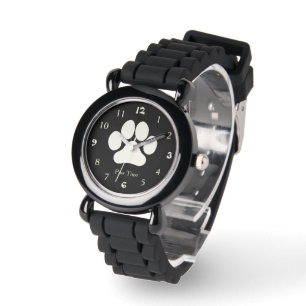 Paw Time Hondenprint Horloge