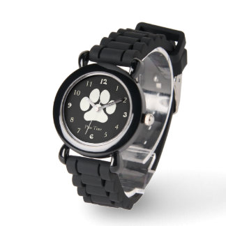 Paw Time Hondenprint Horloge