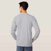 Paw Track Animal Care Mannen Long Sleeve T-shirt (Achterkant volledig)