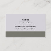 Paw Tracks Veterinarian Business Apointment Card Afsprakenkaartje (Achterkant)