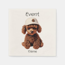 “Paw-ty Perfect” – Zakjes voor Puppy Cadeautjes Servet