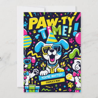 Paw-Ty Tijd Kaart