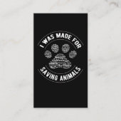 Paw Veterinary Technicia Vet Tech Veterinary Visitekaartje (Voorkant)