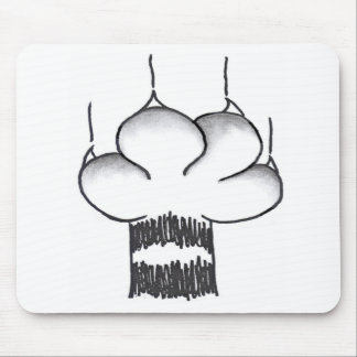 Paw voor mousepad muismat