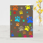Paw Wallpaper Kaart (Gele Bloem)