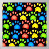 Paw Wallpaper Poster (Voorkant)