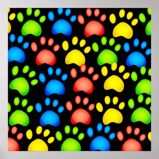 Paw Wallpaper Poster (Voorkant)