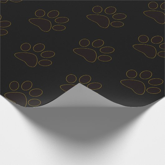 paw Wrapping Paper Cadeaupapier (Hoek)