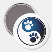 Paw Ying Yang Magneet (Voorkant / Achterkant)