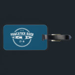 Pawcatuck River Connecticut Rhode Island Kayaking Bagagelabel<br><div class="desc">De rivier de Pawcatuck is officieel aangewezen als een "Partnership Wild and Schilderachtig River". Het aangewezen gebied van 300 vierkante mijl dat grenst aan Rhode Island en Connecticut,  omvat zeven grote rivieren en talloze meren,  wetlands en kleinere beken.</div>