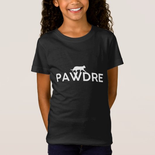 Pawdre Cat Dad Vaderdag Lover T-shirt (Voorkant)