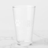 Pawdre Dog Dad New Dog Owner Gifts Glas (Voorkant)