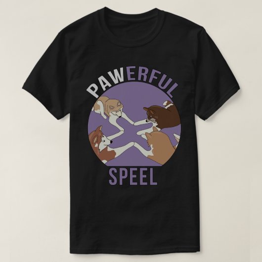 PAWerful Speel T-shirt (Design voorkant)