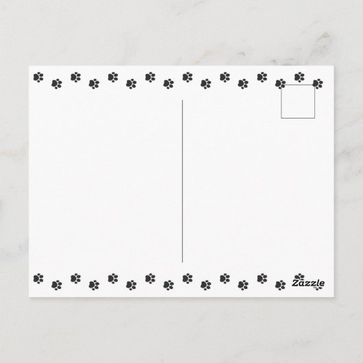 Pawesome Beste Chihuahua Hond Mam Gelukkige Verjaa Briefkaart (Achterkant)