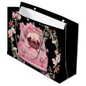 Pawfect Gift Bag Groot Cadeauzakje (Voorkant Gekanteld)