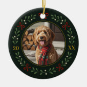 Pawfect Holiday Portrait Ornament (Voorkant)