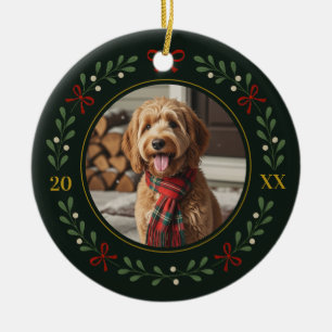 Pawfect Holiday Portrait Ornament