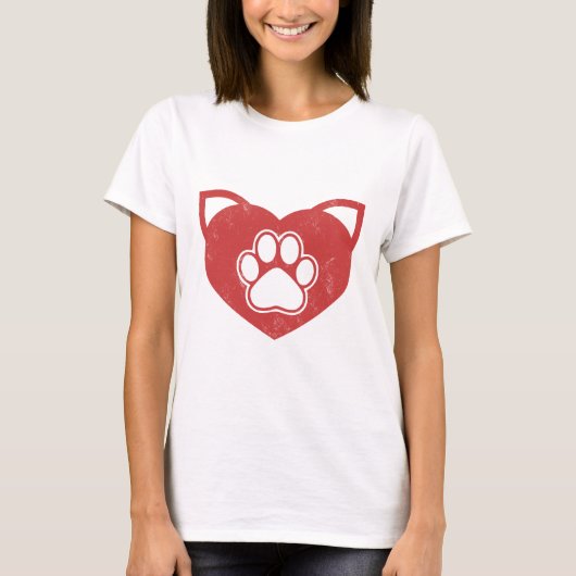 Pawfect Liefde T-shirt (Voorkant)