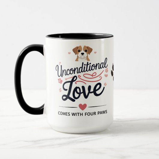 Pawfect Love – Combo Mok 15 oz (Links)
