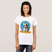 Pawfect Minimalist Women's T-shirt - Pixar-geïnspi (Voorkant volledig)