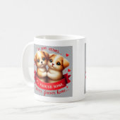 "Pawfect Moments" Digital Pet Lover's Mok (Voorkant links)