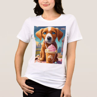 **Pawfect Pals: Schattige Logo Design** Tri-Blend Shirt