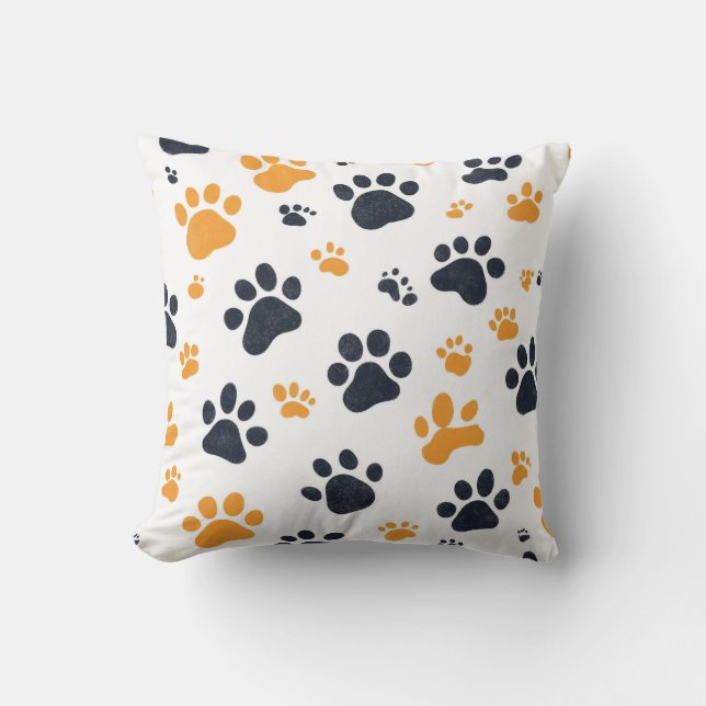 Pawfect Paws Kussen (Voorkant)
