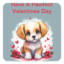  Pawfect Valentijn dag puppy,