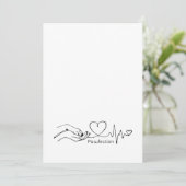 Pawfection One-Line Art – Minimalist Dog Lover (Staand voorkant)