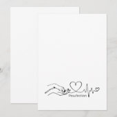 Pawfection One-Line Art – Minimalist Dog Lover (Voorkant / Achterkant)