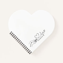 Pawfection One-Line Art – Minimalist Dog Lover Notitieboek