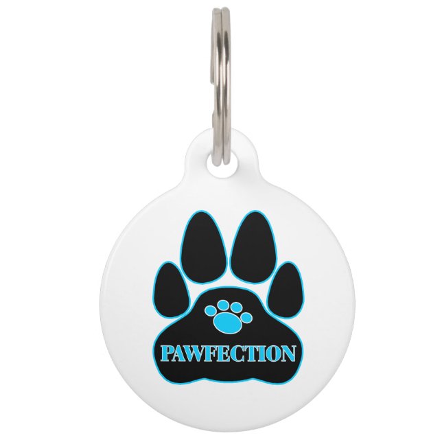 PAWFECTION Pw Dog/Pet Tag Huisdierpenning (Voorkant)