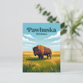 Pawhuska Oklahoma Briefkaart (Staand voorkant)