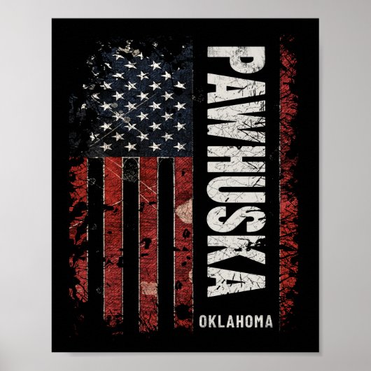 Pawhuska Oklahoma Poster (Voorkant)