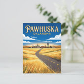 Pawhuska VS Briefkaart (Staand voorkant)