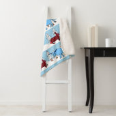 Pawl en Babe kerstdeken Sherpa Deken (In situ)