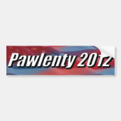 Pawlenty 2012 bumpersticker (Voorkant)