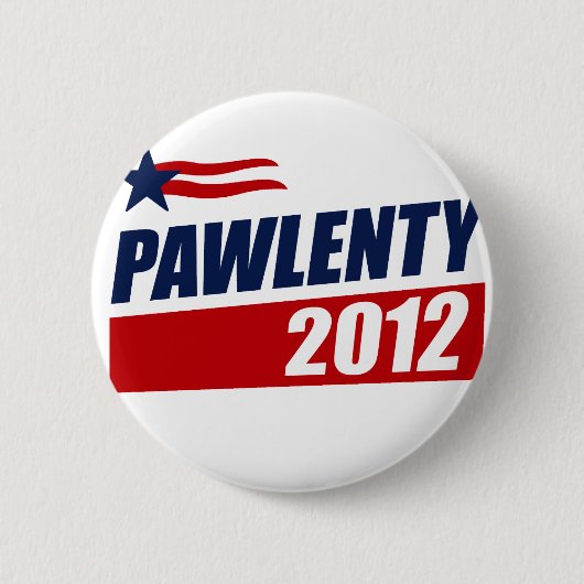 PAWLENTY 2012 RONDE BUTTON 5,7 CM (Voorkant)