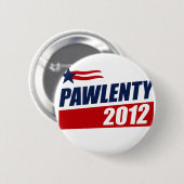 PAWLENTY 2012 RONDE BUTTON 5,7 CM (Voorkant /achterkant)