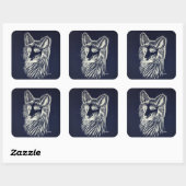 Pawley Night Fox sticker (Vel)