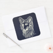 Pawley Night Fox sticker (Envelop)