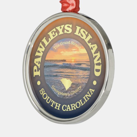 Pawleys (C) Metalen Ornament (Links)