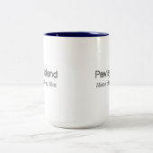 Pawleys Island Gray Man Tweekleurige Koffiemok (Center)