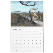 Pawleys Island Grote Muur Kalender Ontwerp 9 (Jan 2027)