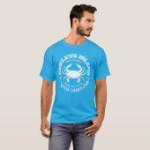 Pawleys Island (krab) T-shirt (Voorkant volledig)