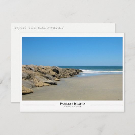 Pawleys Island - South Carolina Briefkaart (Voorkant / Achterkant)