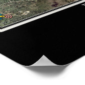 Pawleys Island South Carolina Satellite Poster Map (Hoek)