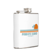 Pawleys Island South Carolina Sun Palm Trees Heupfles (Rechts)