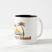 Pawleys Island Tweekleurige Koffiemok (Voorkant rechts)