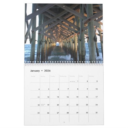 Pawleys Island Wall Calendar (Design 5) Kalender (Jan 2026)
